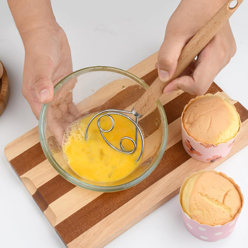 Roestvrijstalen brooddeegmixer - Danish Pancake Pan recensie en prijs